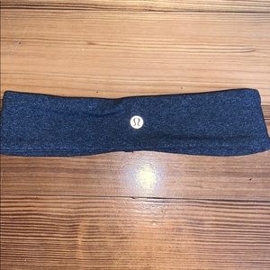 grey lululemon headband